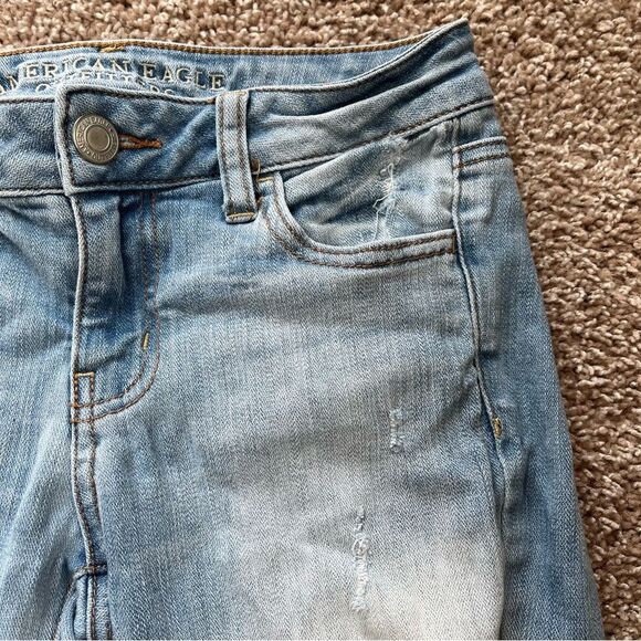 American Eagle Distressed Jegging Jeans - Picture 5 of 15